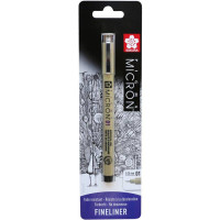 Линер PIGMA MICRON (0.1), 0,25мм, Черный, в блистере, Sakura (BLXSDK1A)