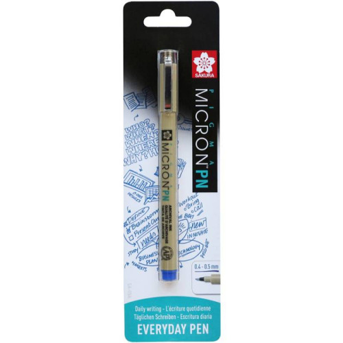 Ручка PIGMA MICRON PN Синій (лінія 0.4-0.5мм), в блістері, Sakura (BLXSDK1E)
