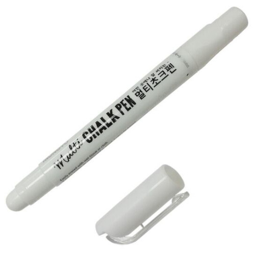 Маркер крейдовий Multi Chalk Pen, Білий, Mungyo (MBG12W)