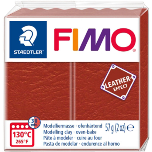 Пластика Leather-effect, Іржа, 57 гр, Fimo (8010-749)