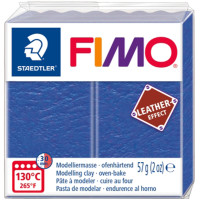 Пластика Leather-effect, Індіго, 57 грам, Fimo (8010-309)