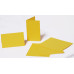 Набор заготовок для открыток 5 шт, 21х10,5см, №2, желтый, 220г/м2, ROSA TALENT (94099042)