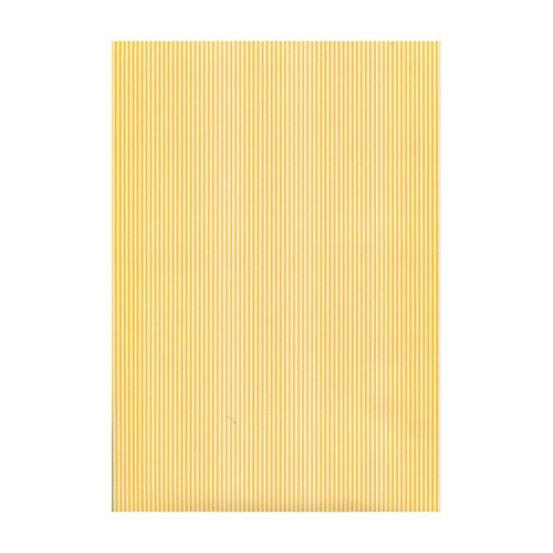 Бумага с рисунком Линейка двусторонняя, Желтая, 21*31 см, 200 гм2, 204774631, Heyda (4834013)
