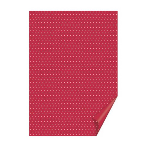 Бумага с рисунком Точка двусторонняя, Красная, 21*31 см, 200 гм2, 204774603, Heyda (4834001)