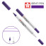 Перманентный маркер IDENTI PEN, двусторонний, 0,4/1 мм, Фиолетовый, Sakura (XYK-T24)