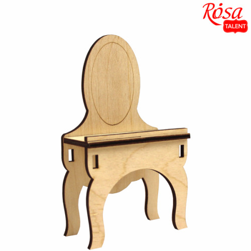Кукольная мебель, „Туалетный столик“ 2, классик, фанера, 7х4х12см, ROSA TALENT (287433)