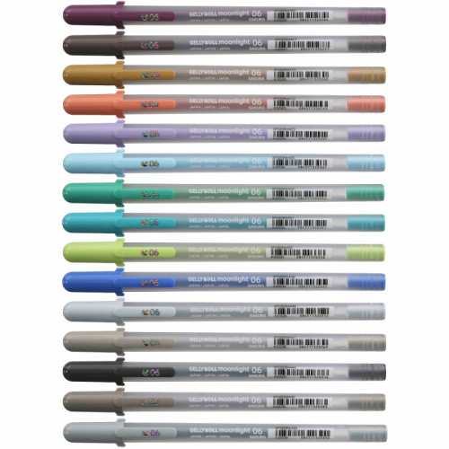 Ручка гелевая MOONLIGHT Gelly Roll 06, Бордовый, Sakura (XPGB06422)