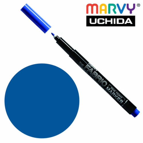 Маркер по ткани Marvy Fine point 522 Синий 2 мм (52200300)