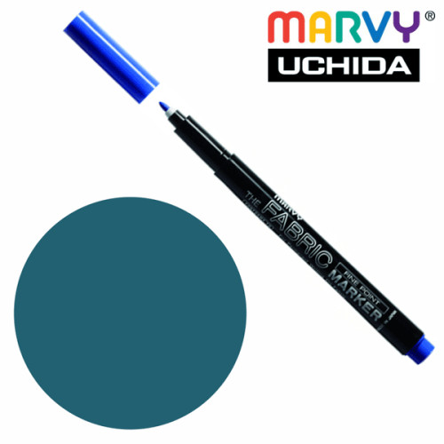 Маркер по тканині Marvy Fine point 522 Синій морський 2 мм (52203300)