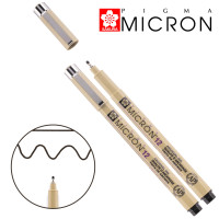 Линер PIGMA MICRON (12), 0,7 мм, Черный, Sakura (XSDK1249)