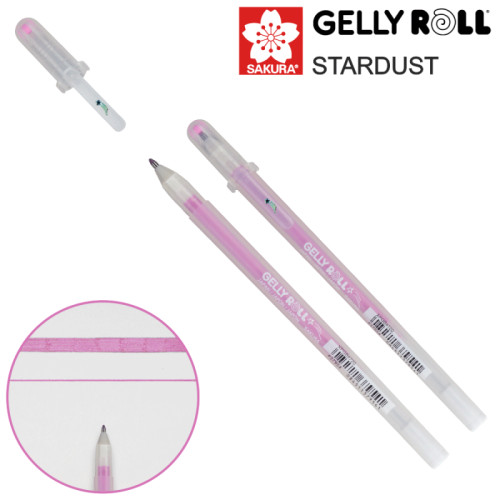 Ручка гелевая STRADUST Gelly Roll, Розовая, Sakura (XPGB#720)