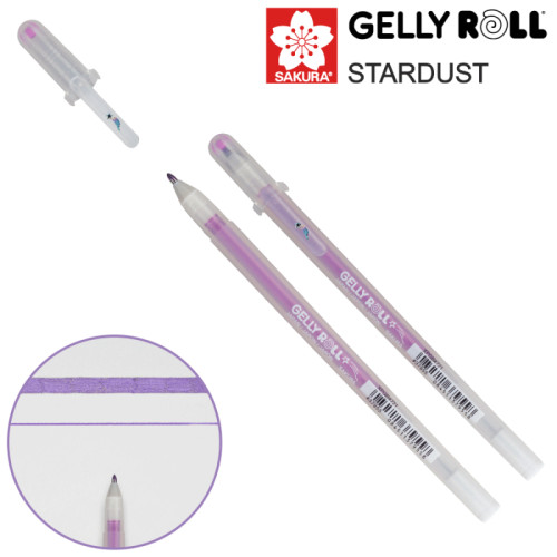 Ручка гелева  STARDUST Gelly Roll, Трояндовий, Sakura (XPGB#721)