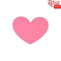 Набір фетрових заготовок „Серця“ 5, 6х4, 7см, 10шт, ROSA TALENT (29032)