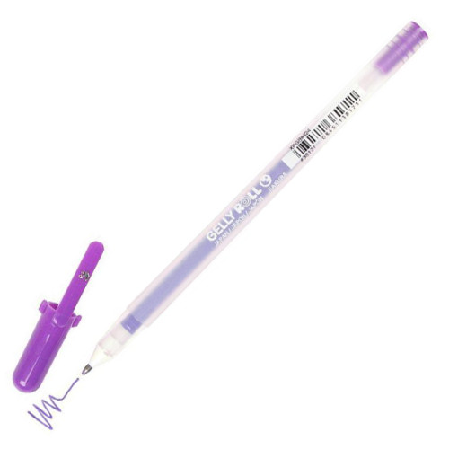 Ручка гелева MOONLIGHT Gelly Roll, фіолетова, Sakura (XPGB424)