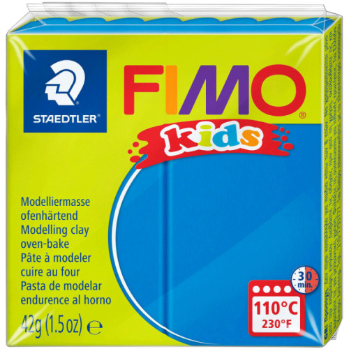 Пластика Fimo kids, Блакитна, 42г, Fimo (8030-3)