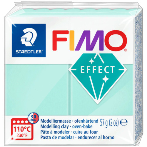 Пластика Effect, Мятна  пастельна, 57г, Fimo (8020-505)