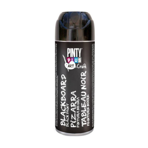 Краска-аэрозоль, Черная, с эффектом графитный доски, 150 мл, PINTYPLUS (NV100397)