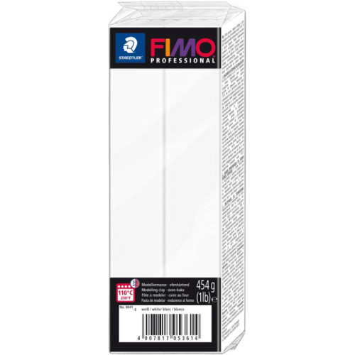 Пластика Professional, Біла, 454г, Fimo (8041-0)
