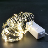 Гірлянда світлодіодна нитка Novogod‘ko на мідному дроті,100 LED, теплий білий, 10 м, 8 реж