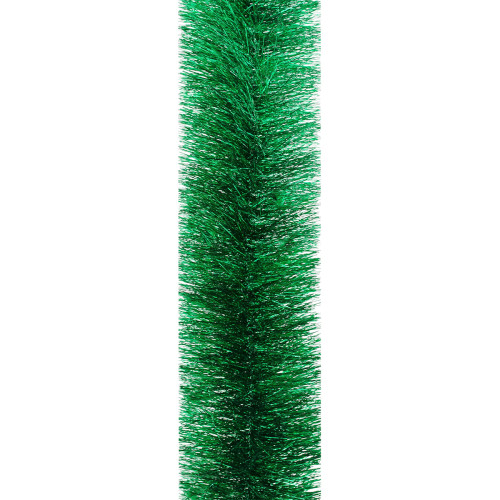 Мишура новогодняя 100 Novogodko (зеленый металлик) 3 м