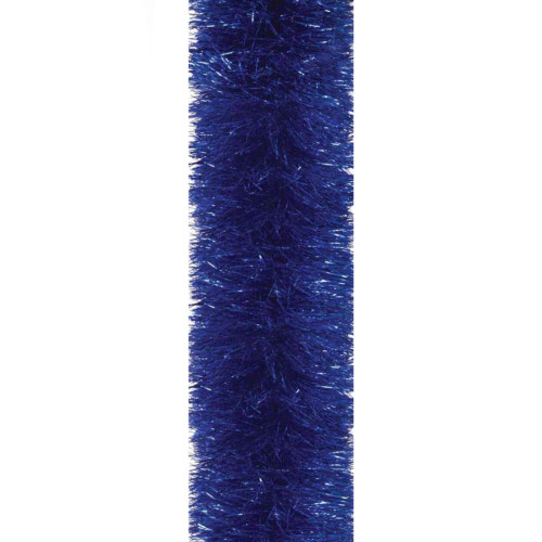 Мишура новогодняя 100 Novogodko (синяя) 3 м