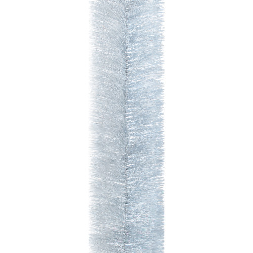 Мішура 100 Novogod‘ko (срібло з біл. кінчиками) 3м