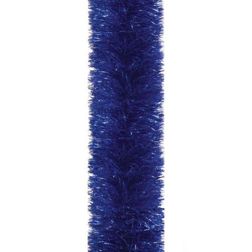 Мишура новогодняя 50 Novogodko (синяя) 2 м