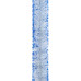 Мішура 75 Novogod‘ko (срібло з синіми кінч.) 2м