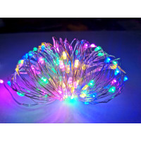 Гірлянда світлодіодна нитка Novogod‘ko мідному дроті, 100 LED, багатокол., 10 м, статичне