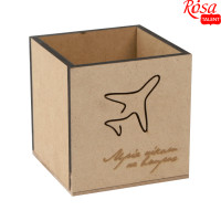 Склянка Мрія, МДФ, 10х10х10 см, ROSA TALENT (240805)