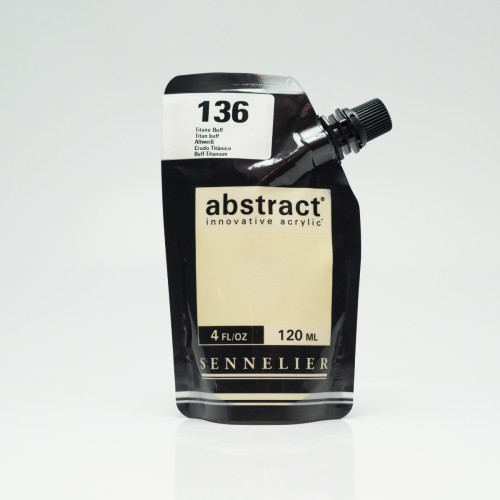 Акрилова фарба Sennelier Abstract 120 мл Світло-сіра (Titan buff)