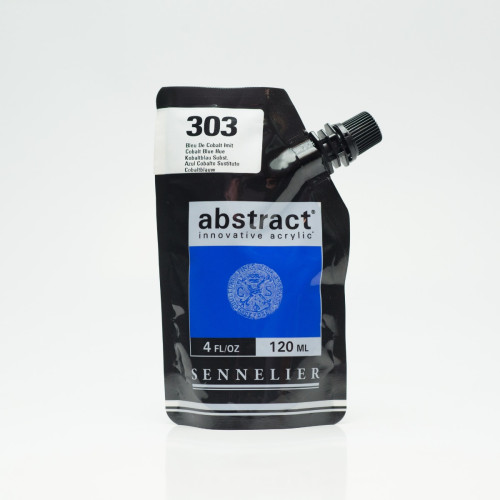Акриловая краска Sennelier Abstract 120 мл Кобальт синий (Cobalt Blue Hue)