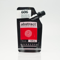 Акрилова фарба Sennelier Abstract 120 мл Червоний темний Кадмій (Cadmium Red Deep Hue)