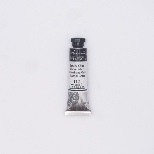 Акварельная краска Sennelier L'Aquarelle, 10 мл, S1 Китайская белая (Chinese White)