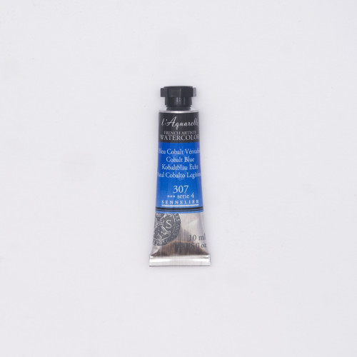 Акварельная краска Sennelier L'Aquarelle, 10 мл, S4 Кобальт синий (Cobalt Blue)