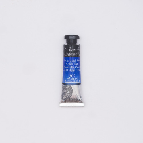 Акварельна фарба Sennelier L'Aquarelle, 10 мл, S4 Кобальт темний (Cobalt Deep)