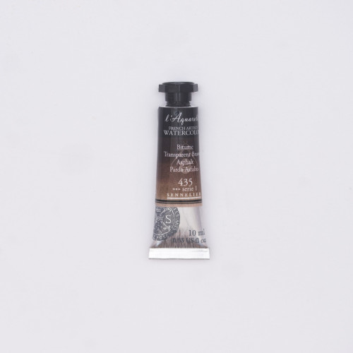 Акварельная краска Sennelier L'Aquarelle, 10 мл, S1 Прозрачный коричневый (Transparent Brown)