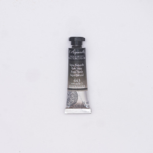 Акварельная краска Sennelier L'Aquarelle, 10 мл, S1 Сепия натуральная (Raw Sepia)