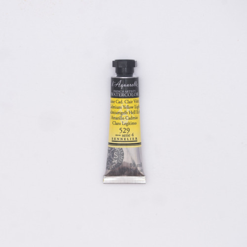 Акварельная краска Sennelier L'Aquarelle, 10 мл, S4 Кадмий желтый светлый (Cadmium Yellow Light)