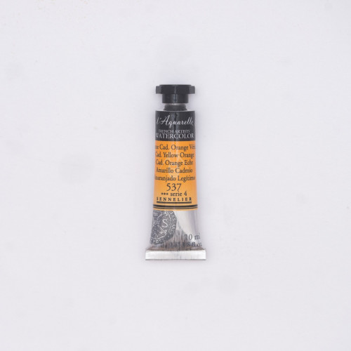 Акварельная краска Sennelier L'Aquarelle, 10 мл, S4 Кадмий желто-оранжевый (Cadmium Yellow Orange)