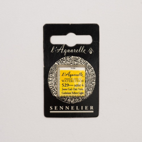 Акварель Sennelier L'Aquarelle в кюветах, S1 Cadmium Yellow Light