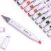 Набір маркерів TOUCHFIVE 60 кольорів, Анімація та дизайн