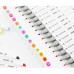 Набор маркеров TOUCHFIVE 60 цветов, Анимация и дизайн