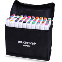 Набор маркеров TOUCHFIVE 60 цветов, Дизайн интерьера Набор маркеров TOUCHFIVE 60 цветов, Дизайн интерьера