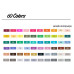 Набір маркерів TOUCHFIVE 60 кольорів, Дизайн інтер'єру