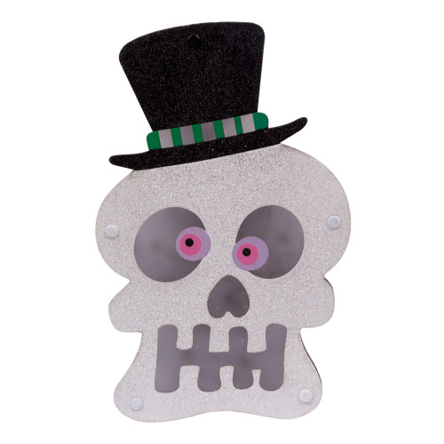 Декор для Хеллоуина Череп, 25 см, LED Yes Fun