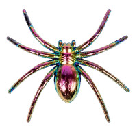 Набір пласт.павуків Yes! Fun Хелловін, 6*6,5 см, 6 шт, металізовані Набір пласт.павуків Yes! Fun Хелловін, 6*6,5 см, 6 шт, металізовані