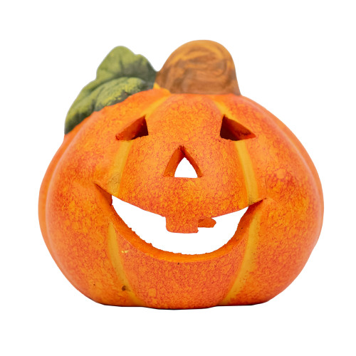 Подсвечник для Хеллоуина Happy pumpkin, 10 см Yes Fun