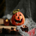 Статуэтка для Хеллоуина Pumpkin, 8 см, LED Yes Fun