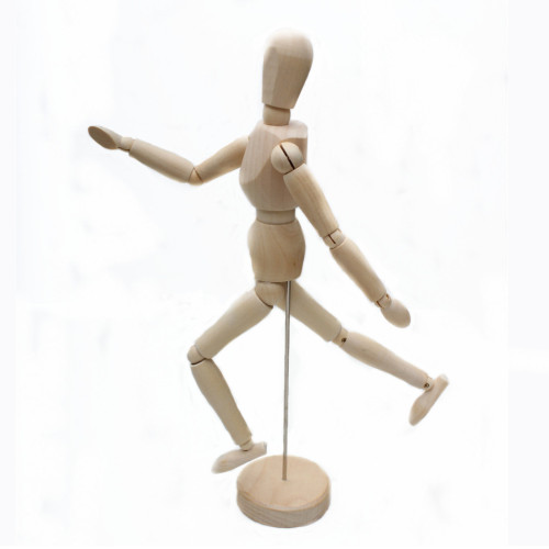Манекен для рисунка человечек 14 см, мужская фигура WORISON